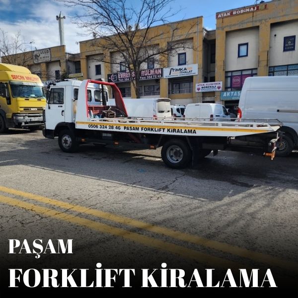Ankara Dikmen forklift kiralama firması yük taşıma operasyonu